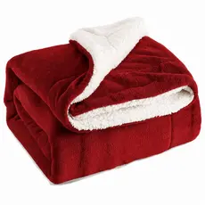 Coberdrom Dupla Face Sherpa Bebê Manta Infantil Edredom Carneirinho em Microfibra 80 x 110cm