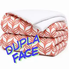 Cobertor Edredom Colcha Cobre Leito Dupla Face Cama King Premium Toque Suave 2,60x2,40m