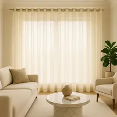 Cortina Voil Voal Liso 2,80m X 2,40m 4,00m X 2,40m Para Sala Quarto Luxo