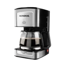 Cafeteira Elétrica Dolce Arome Mondial Inox C-43-20 Xícaras Preta 220V