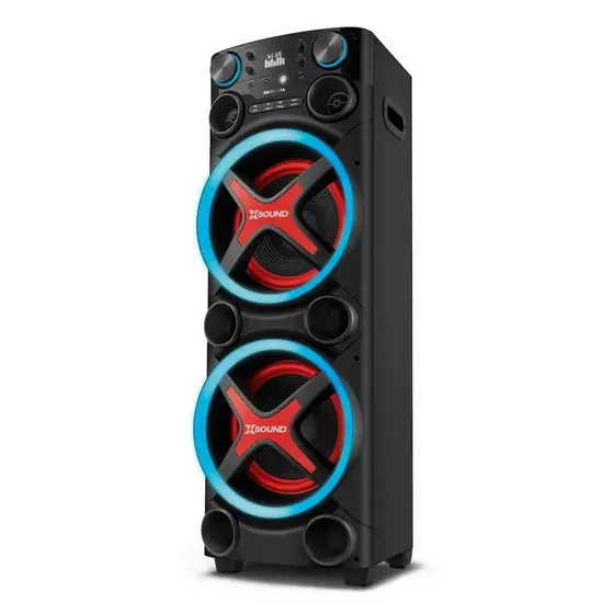 Caixa de Som Mondial Bluetooth 5.3 com Luzes LED Bivolt  2200W RMS APP - TM-2200