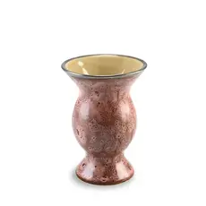 Cuia 300Ml (Lisa-S/Relevo-C/Platina) - Rosa Organico