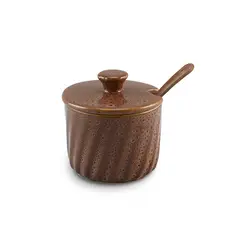 ACUCAREIRO C/ COLHER TWIST 250GR - ROSA ORGANICO