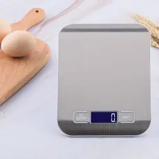 Balança Digital de Cozinha Inox alta precisão com Visor digital de ate 10 Kg