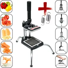 Picador Cortador Fatiador de Legumes Profissional - Pequeno - Batata Palito -