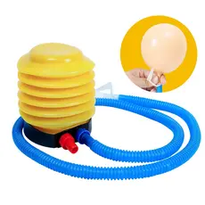 Bomba de Ar Manual Tipo Pedal Inflável Piscina Bóia Colchão Portátil Balão de Festa Anti Vazamento