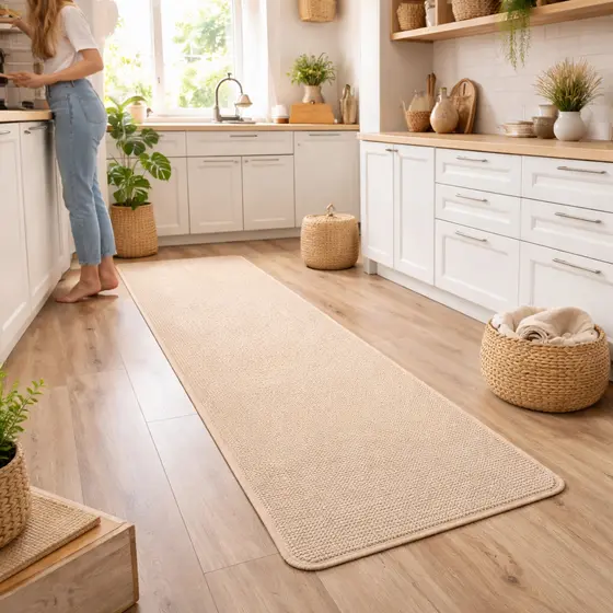 Kit Passadeiras para cozinha jogo de tapete antiderrapante linda decoração