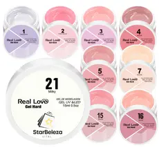 Gel Hard Para Modelagem Gel Uv/Led 15ml - Real Love