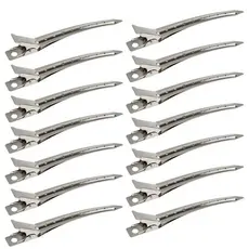 Kit Presilha Clipe Grampos Clips De Cabelo Aço Inoxidável Metal