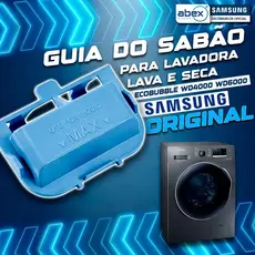 Guia Do Sabao Liquido Lava e Seca Samsung 10kg 11kg 13kg WD10M WD11M WD13T DC61-03510A Original