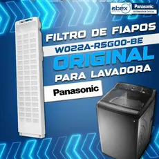 Filtro Fiapo Lavadora De Roupas Panasonic F120 F140 F160 FS12 FS14 FS160 W022A-R5G00-BE Original