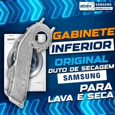 Tampa Do Duto De Secagem Lava E Seca Samsung WD106UHSAWQF WD106UHSAWQ DC61-03423A Com NF Original
