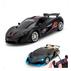 Brinquedo Carrinho De Controle Remoto Modelos Com Faróis Luz Led Super Carro