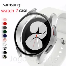 Capa case Película De Vidro Protetora Para Samsung Galaxy Relógio watch 7 40mm 44mm