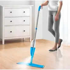 MOP Limpeza Esfregão Spray Reservatório Vassoura Mágica Profissional + Mini MOP Portátil Rodo Mágico