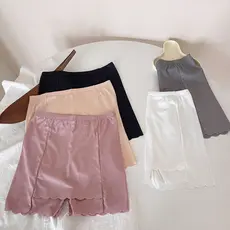 Novo estilo Leggings feminino compartimento bloqueio triângulo área dupla camada Anti-reflexo não-marcação Leggings femi