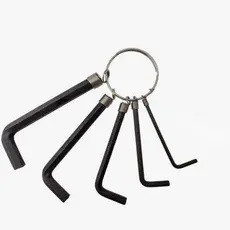 Ferramenta Chave Allen Hexagonal L 5 Peças – Kit Profissional 2,0 a 6mm