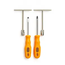 Kit Jogo Completo de Ferramentas - Chave T 17mm & 19mm + Chave Fenda e Philips | Alta Durabilidade e Desempenho
