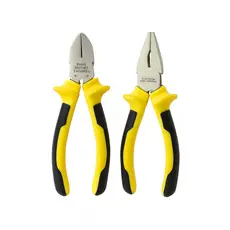 Kit  Alicates  de  6 Polegadas 1 Universal + 1 Alicate de Corte Borracha e Aço