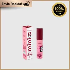 Máscara de Cílios Mini Máscara Para Cílios No Panda Cherry - Bordô - Vizzela