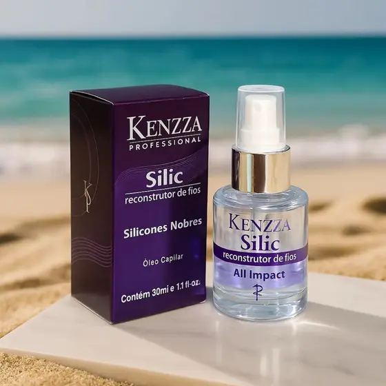 Silic Reparador Reconstrutor De Fios Finalizador 30ml Kenzza