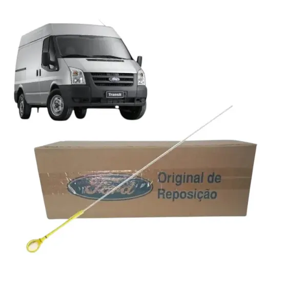 Vareta Medidora Nivel Oleo Motor Ford Transit 2.4 2008/2011 Original Ford - 6C1Q6750BC