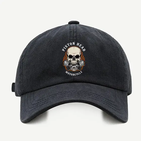 Bone baseball masculino preto Cabela Pistao Com regualgem cores bege e branco