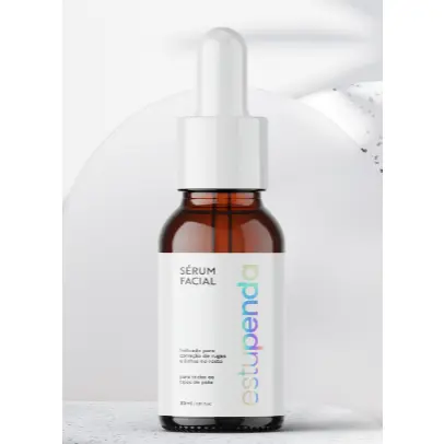 Sérum Facial Estupenda – Ácido Hialurônico, Vitamina C e Pantenol 30ml