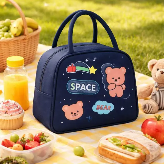 Bolsa Térmica Patinho Infantil Lancheira Escolar Divertido