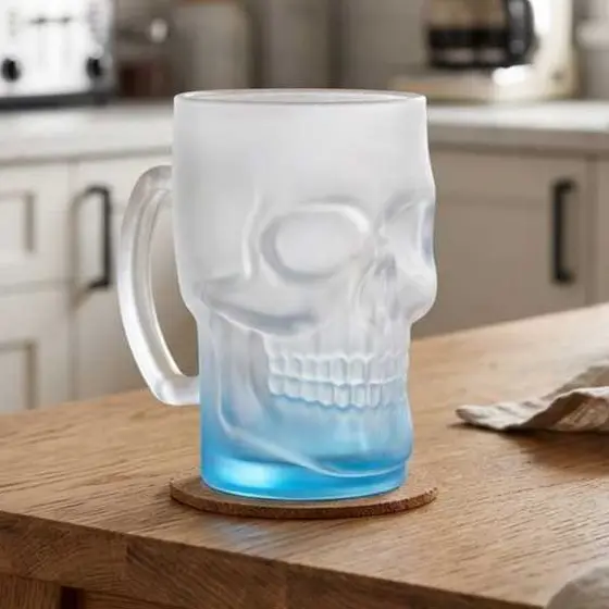 Caneca Caveira 450ML Idela Para sua Bebida