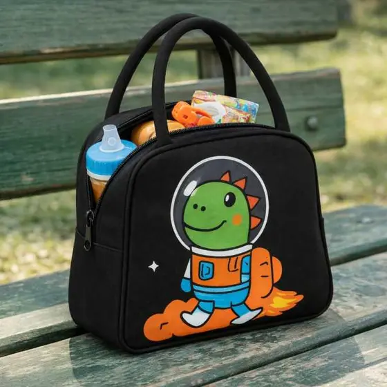 Bolsa Termica Infantil Personagem Animais Lanche Escola Passeio