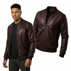 Jaqueta Masculina Courino Impermeável Motoqueiro Casaco Inverno