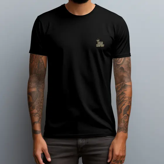 Camiseta Masculina Streetwear Original 100% Algodão Estampada Malha Reforçada Confortável