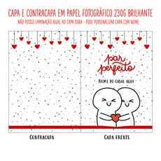 Álbum de Figurinhas Namorados Personalizado (com 30 fotos)