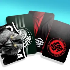 Película Adesiva para Cartão Times de Futebol – Skin Card Personalizada
