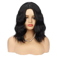 Peruca 100% Bio Orgânica Super Natural Curta 40cm YanHair