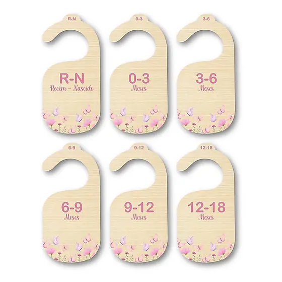 Separador E Organizador De Cabides Para Bebe Infantil  - Jardim