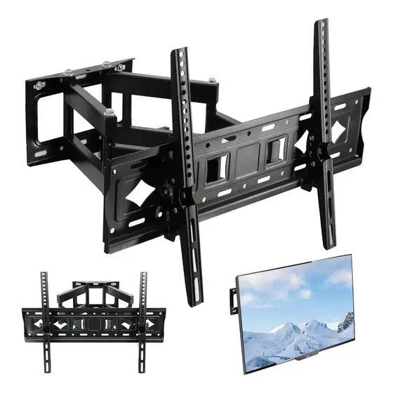 Suporte De Parede Para Tvs Multiarticulado 32 A 85 Pol Preto