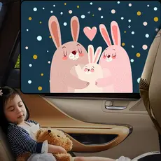 Cortina Protetor Solar Blackout Janela Carro Bebê Infantil Magnética