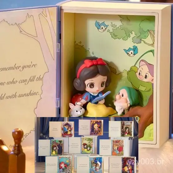 Caixa Surpresa de Boneca da Série de Contos de Fadas das Princesas da Disney