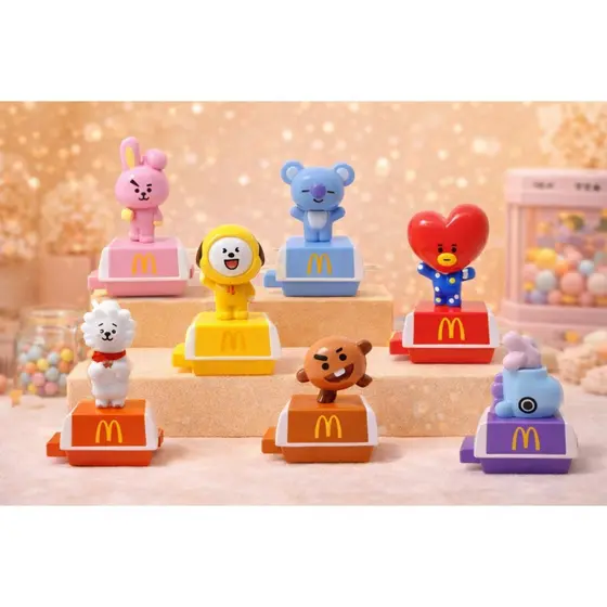 BT21 McDonald's | Colecionáveis Originais | Escolha o Personagem | Pronto para Entrega