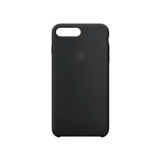 Capa Capinha Para iPhone 7 Plus 8 Plus Preto Aveludada