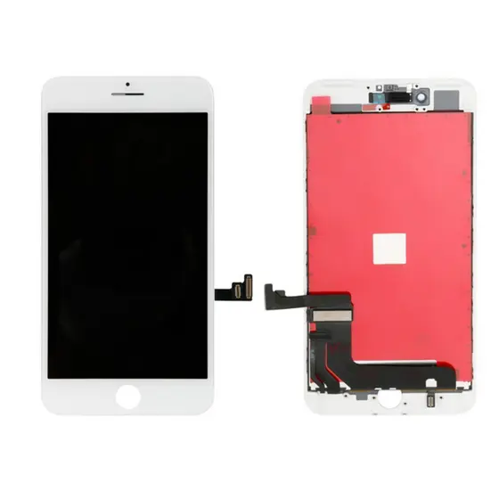 Tela Lcd Touch Para Iphone 7 Plus Branco + Capa Acrílico