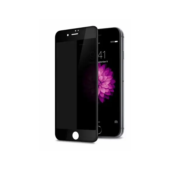 Pelicula De Vidro 3D De Privacidade Iphone 7 Plus 8 plus Preto