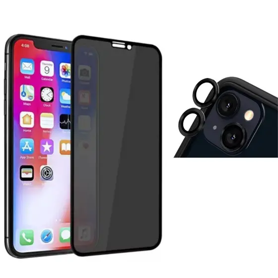 Pelicula 3D Privacidade Para Iphone 13 13 PRO + Película Câmera