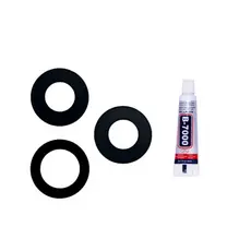 Lentes Da Câmera Traseira Para iPhone 17 Pro + Cola 3ml