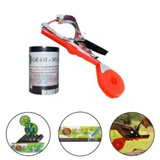 Kit Grampeador Yamaho Fita Reciclada 10 rolos Gram Max e 1 caixa Grampos