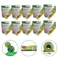 Kit Fita Para Alceador Estufas Grampear Grampos Gram Max 100 Rolos 48.000 Grampo