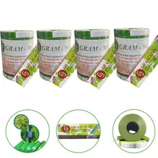 Kit Fita Para Alceador Hortas Grampear Grampos Gram Max 40 Rolos 19.200 Grampos