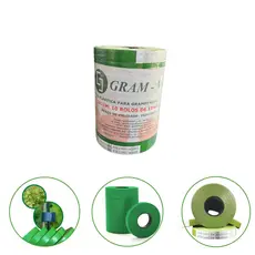 Fita Verde Para Alceador Grampeador Estufas Verduras Gram Max 1 Unidade 30 Metros x 11mm